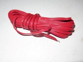 RED WIRE - APPROX 15&#39; - GOOD FOR ALL SCALES- NEW- SR23 - £3.16 GBP