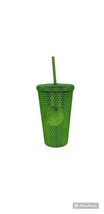 Starbucks Limited Edition Green Metal Bling Studded  Tumbler, 16oz, NWT - £32.12 GBP