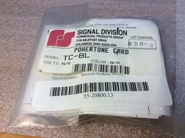 FEDERAL SIGNAL BELL POWERTONE CARD MODULE TC-BL NEW NOS SALE $79 - $78.21