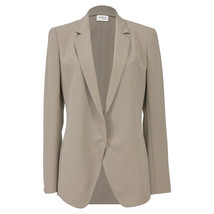 Akris Punto Single-Breasted Blazer In Viscose Women Beige Size 4 - $204.25