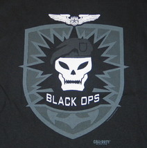 Call of Duty Black Ops Logo Art Image T-Shirt NEW UNWORN - $14.50