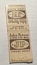 John Peters JP Store for Men Laguna Beach California CA Match Cover - £7.78 GBP