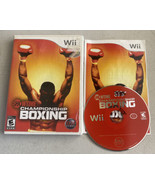 Wii Showtime Championship Boxing Nintendo 2006 CIB - $14.25