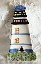 Vintage Lighthouse Spoon Rest 6 1/4&quot; Tall Diameter 3.5&quot; Made in Taiwan - €7,72 EUR