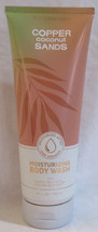 Bath &amp; Body Works Moisturizing Body Wash Copper Coconut Sands Shea Cocoa Butter - £18.64 GBP