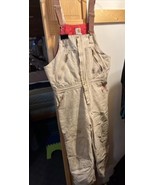 Carhartt VTG Overalls Men’s 38x28 Coveralls Heavy Double Knee Canvas Dis... - $38.12