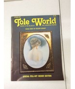 vintage Tole World Magazine Patterns fine art decorative Painting July-A... - $185.27 MXN