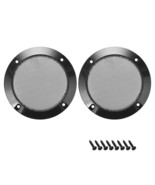 uxcell 2pcs 2&quot; Speaker Grill Mesh Decorative Circle Woofer Guard Protect... - £11.52 GBP