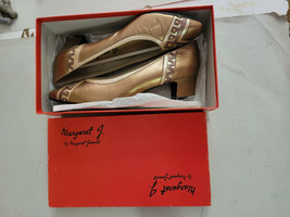 Vintage Womens Size 9.5  Margaret J. Dress Shoes Fancy Classic Retro - £43.24 GBP