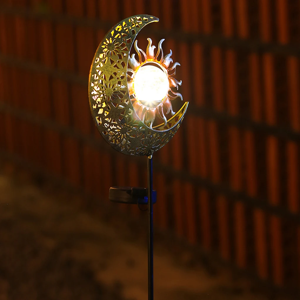 Solar Garden Light Portable Waterproof Light-operated Ground Peg Lamp - £194.65 GBP