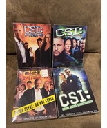 CSI Miami Season (1 &amp; 2-new) CSI Season 3 &amp; 4 Complete Very Nice - $413.77 MXN