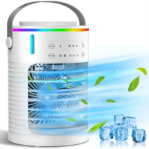 Portable Air Conditioner Evaporative Cooler Rechargeable Quiet Cordless ... - $39.59