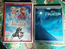 Disney Blu-Ray~Digital Copy~DVD Combo~Frozen~With Sing a Long Edition~w/ BONUS! - £31.80 GBP