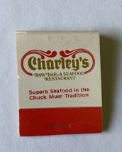 Matchbook Charley&#39;s Raw Bar &amp; Seafood Restaurant Hotel Pontchartrain Detroit, MI - £4.55 GBP
