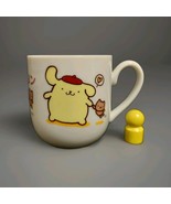Vintage 2000 Sanrio 3&quot;  Pompompurin Espresso Collectible Ceramic Cup - $1,458.59 MXN