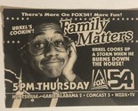 Family Matters Tv Guide Print Ad Jaleel White TPA9 - £4.65 GBP