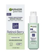 GarnierGreen Labs 3-in-1 SUPER SMOOTHING SERUM Cream, Retinol Berry 1.7 ... - $19.00 CAD