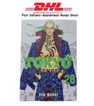 Tokyo Revengers Ken Wakui Manga English Version Comic Vol. 26 only- DHL EXPRESS - £23.44 GBP