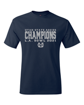 Utah State Aggies 2021 L.A. Bowl Champions T-Shirt - £16.77 GBP+