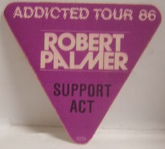 Robert Palmer - Vintage Original Concert Tour Cloth Backstage Pass - £7.81 GBP