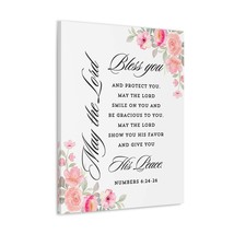  Numbers 6:24-26 His Blessing Upon You Bible Verse Canvas Christ - £59.54 GBP+