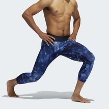 Adidas EC7473 Trail Running ALPHASKIN PARLEY 3/4 TIGHTS Legend Ink - $1,328.63 MXN