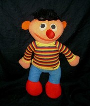 14&quot; VINTAGE KNICKERBOCKER ERNIE SESAME STREET STUFFED ANIMAL PLUSH TOY A... - £17.73 GBP