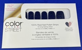 Color Street Nail Polish Strips DEEPWATER OPAL Long Lasting 16 Pack FMG193 - £7.79 GBP