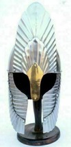 Medieval Knight Lord of Ring Spartan Helmet Roman Centurion Armor Viking Helmet - £85.26 GBP