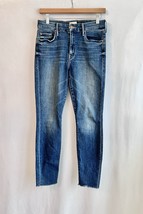 MOTHER Denim Jeans The Looker Ankle Fray SIZE 26 Wash Groovin EUC - $49.99