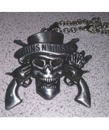 Guns n&#39; Roses Pendent Necklace W/ Chain ~Brand New~ - £18.19 GBP