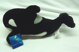Sea World Soft Shamu Killer Whale 9&quot; Plush Stuffed Animal Toy New - £12.79 GBP