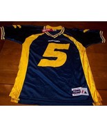 UNIVERSITY OF WEST VIRGINIA #5 FOOTBALL JERSEY MENS SMALL NEW w/ TAG MAJ... - $81.24 CAD