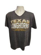 University of Texas Longhorns Basketball Adult Large Gray TShirt - $376.92 MXN