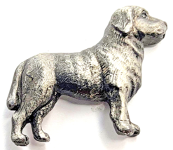 Labrador Retriever Dog Lab Silver Tone Hunting Sporting Breed Figural An... - $12.99