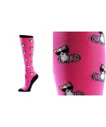 Cool Cats Women&#39;s Premium Knee Socks Yo Sox Pink Fits Size 6 to 10 Cotto... - $13.44 CAD