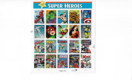 US Stamps Sheet/Postage Sct #4159 Super Heroes chapter two MNH F-VF OG  FV $8.20 - £9.21 GBP