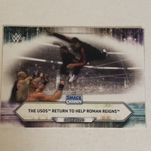 Seth Rollins Usos WWE Wrestling Trading Card 2021 #3 - £1.54 GBP