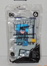 2018 Mcdonalds Happy Meal Toy Justice League Action #6 Contact Cards Case MIP - £7.74 GBP