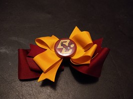 BC Boston College Logo Hair Pin Tie Scrunchy w/ Eagle Logo 5&quot; x 3&quot; - £9.49 GBP