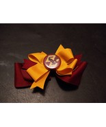 BC Boston College Logo Hair Pin Tie Scrunchy w/ Eagle Logo 5&quot; x 3&quot; - $16.28 CAD