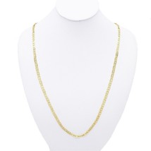 18k Layered Real Gold Filled mariner link chainNecklace Top Quality 3mm×24&quot; - $12.60