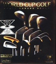 World Cup Golf: Hyatt Dorado Beach (2PC-CDs, 1994) DOS - NEW in BIG Retail BOX - $5.98