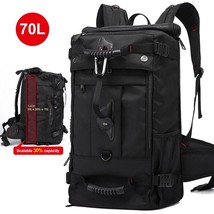 Ackpack large capacity multifunction luggage bag waterproof men outdoor hiking trekking thumb200