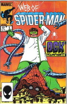 Web Of Spider-Man Comic Book #5 Marvel Comics 1985 Very FN/NEAR Mint New Unread - £3.18 GBP