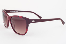 LACOSTE Shiny Burgundy / Brown Gradient Sunglasses L775S 604 55mm - £60.23 GBP
