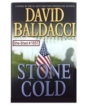 STONE COLD by David Baldacci hardcover book with dustjacket (used) - £4.75 GBP