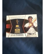 WILLIE McCOVEY  ALL-STAR  Team Trophy Patch  Card RCMP-WM - $4.90