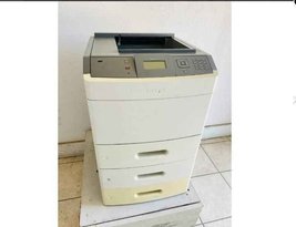 Lexmark T652dn Laser Network Printer 3 Trays 76K - $75.00