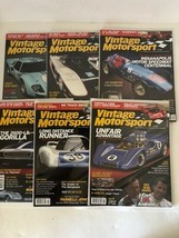 VINTAGE MOTORSPORT Complete Year 2009 6 Issues Journal of Motor Racing H... - $24.40
